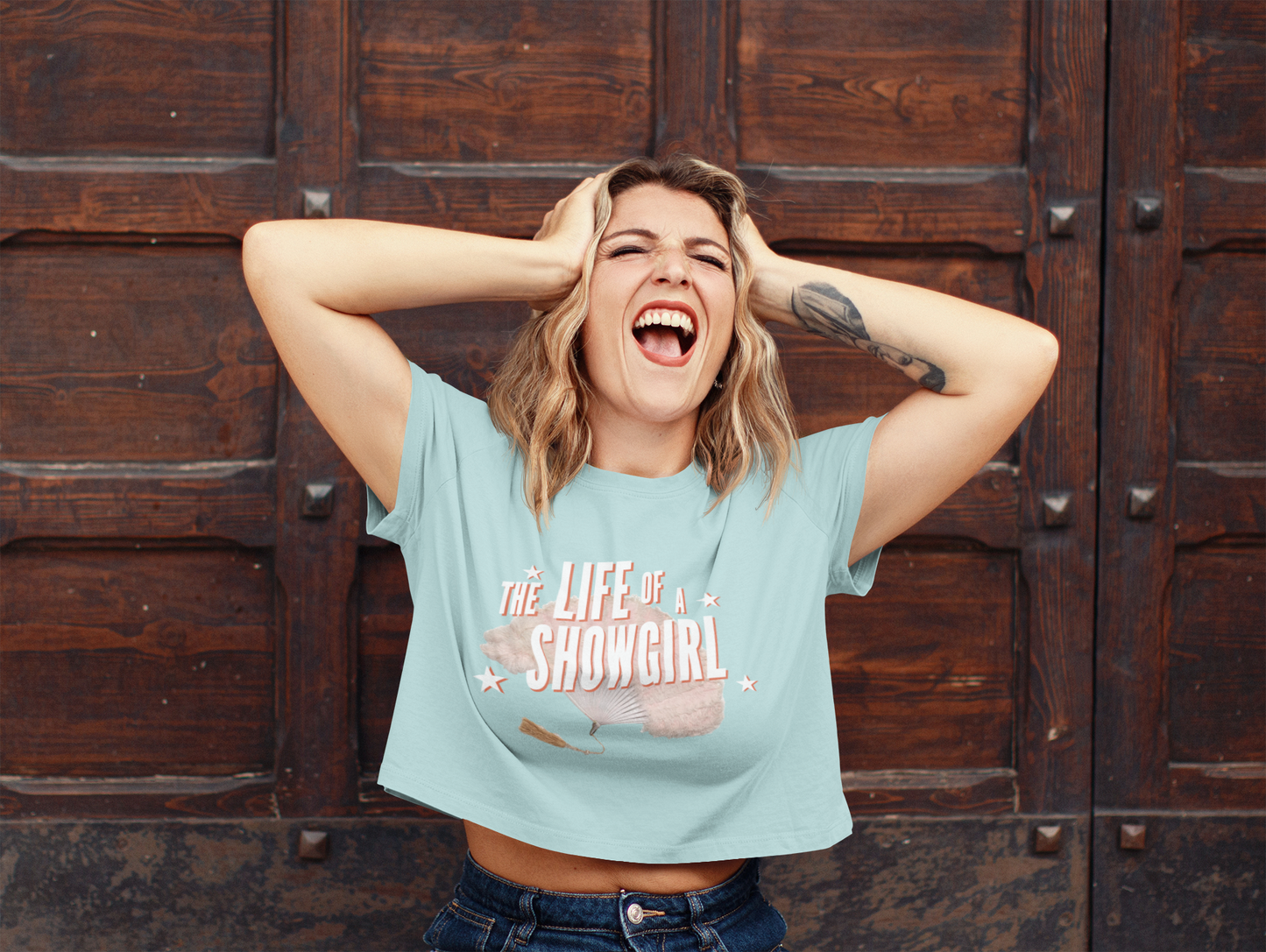 Life of a Showgirl Crop