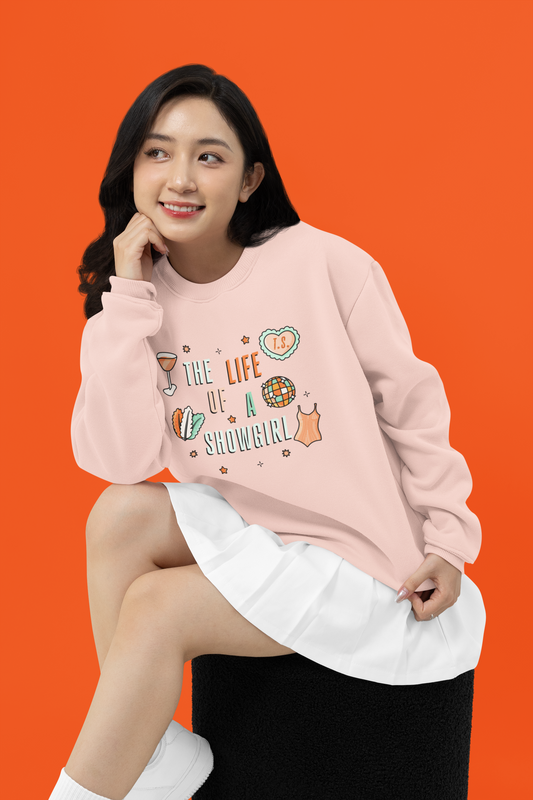 Life of a Showgirl Illustrated Sweatshirt