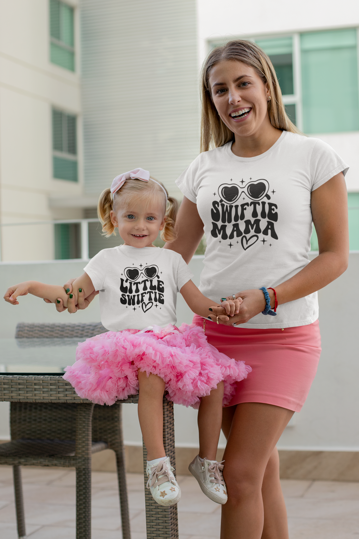 Matching Mom and Mini Swifties
