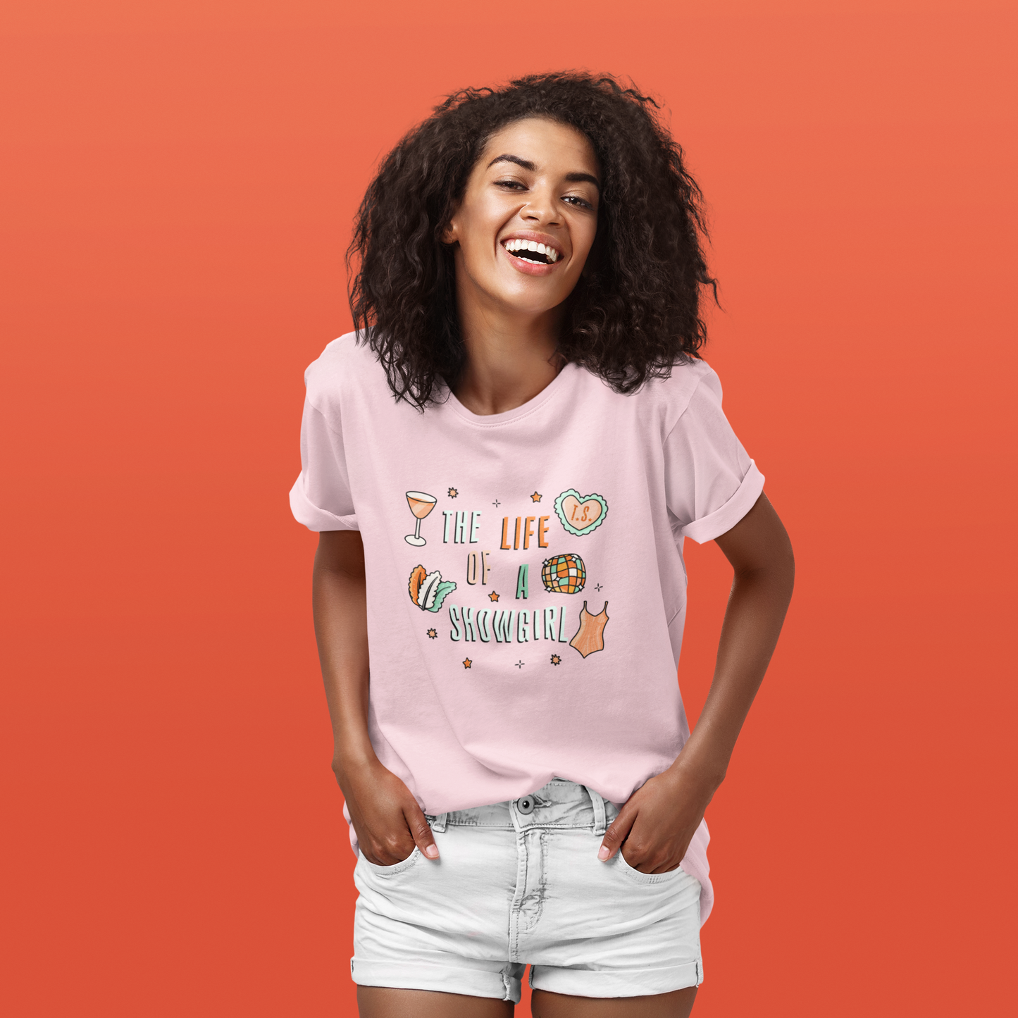 Life of a Showgirl Illustrated Tshirt