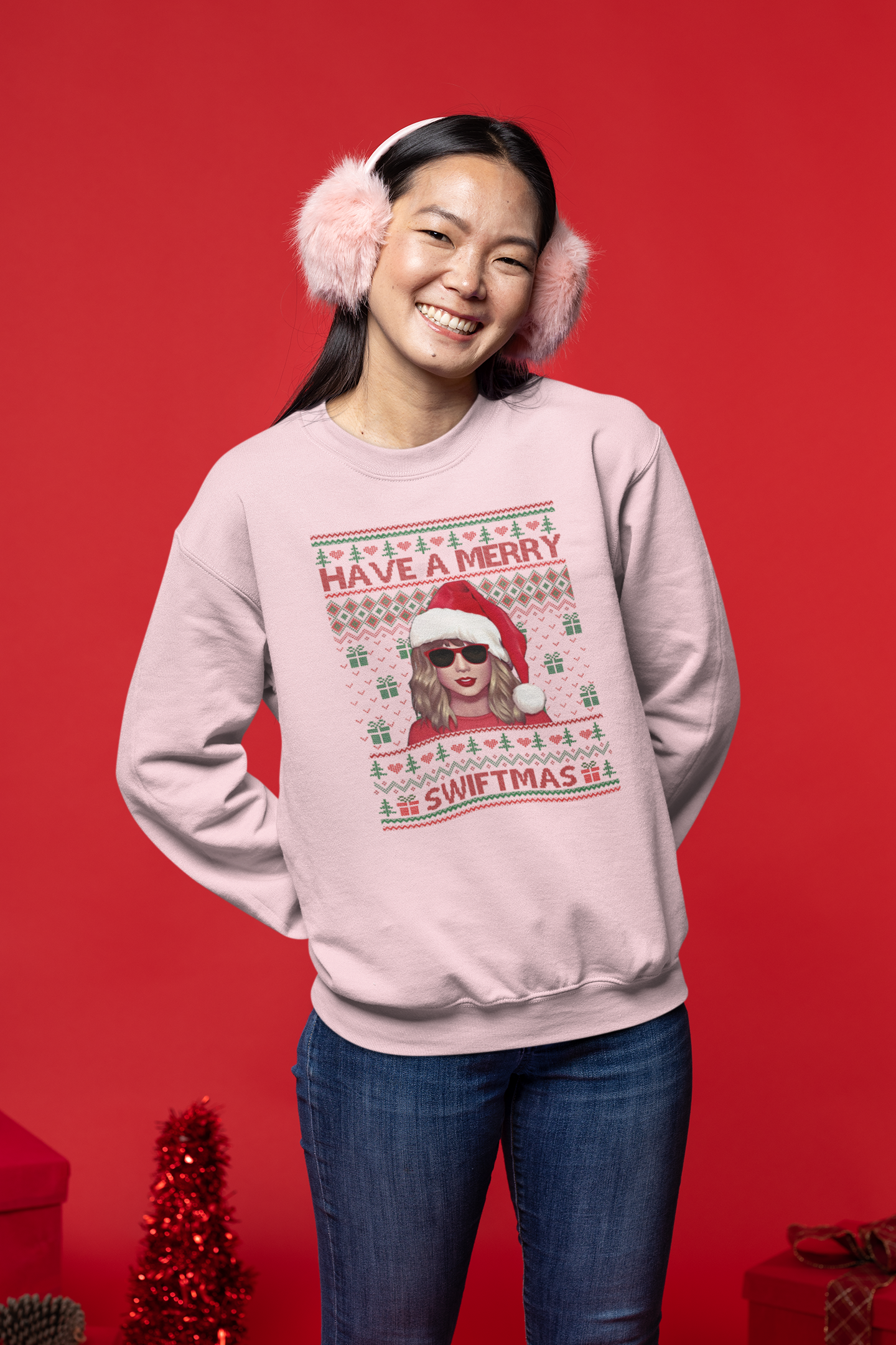 Merry Swiftmas Crewneck Sweatshirt