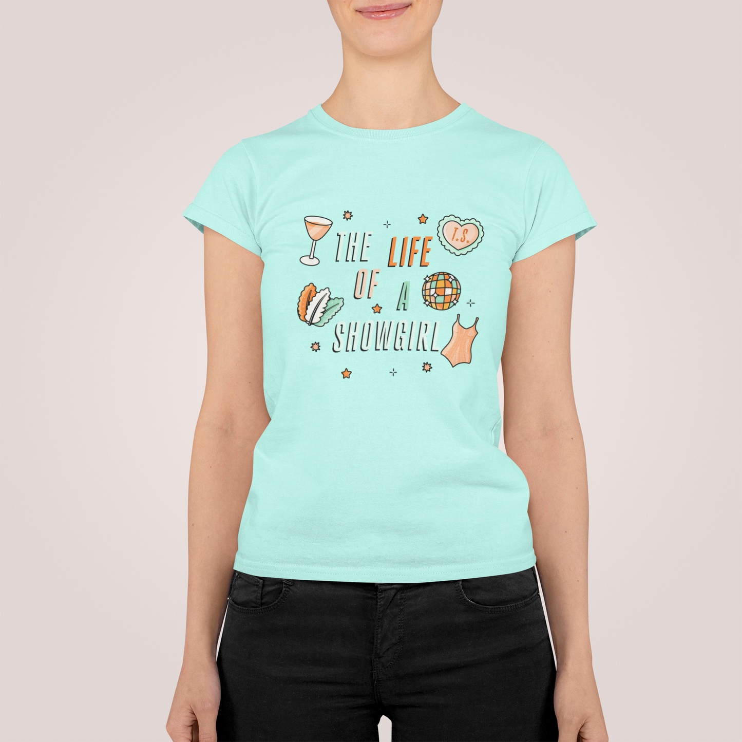 Life of a Showgirl Illustrated Tshirt