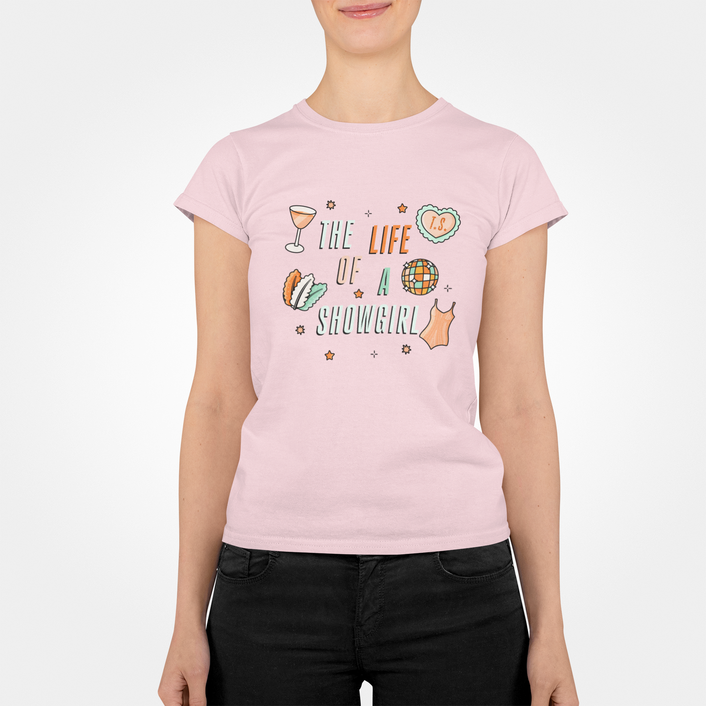 Life of a Showgirl Illustrated Tshirt