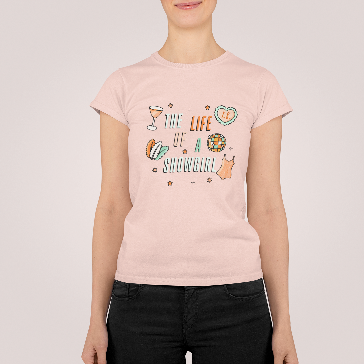 Life of a Showgirl Illustrated Tshirt