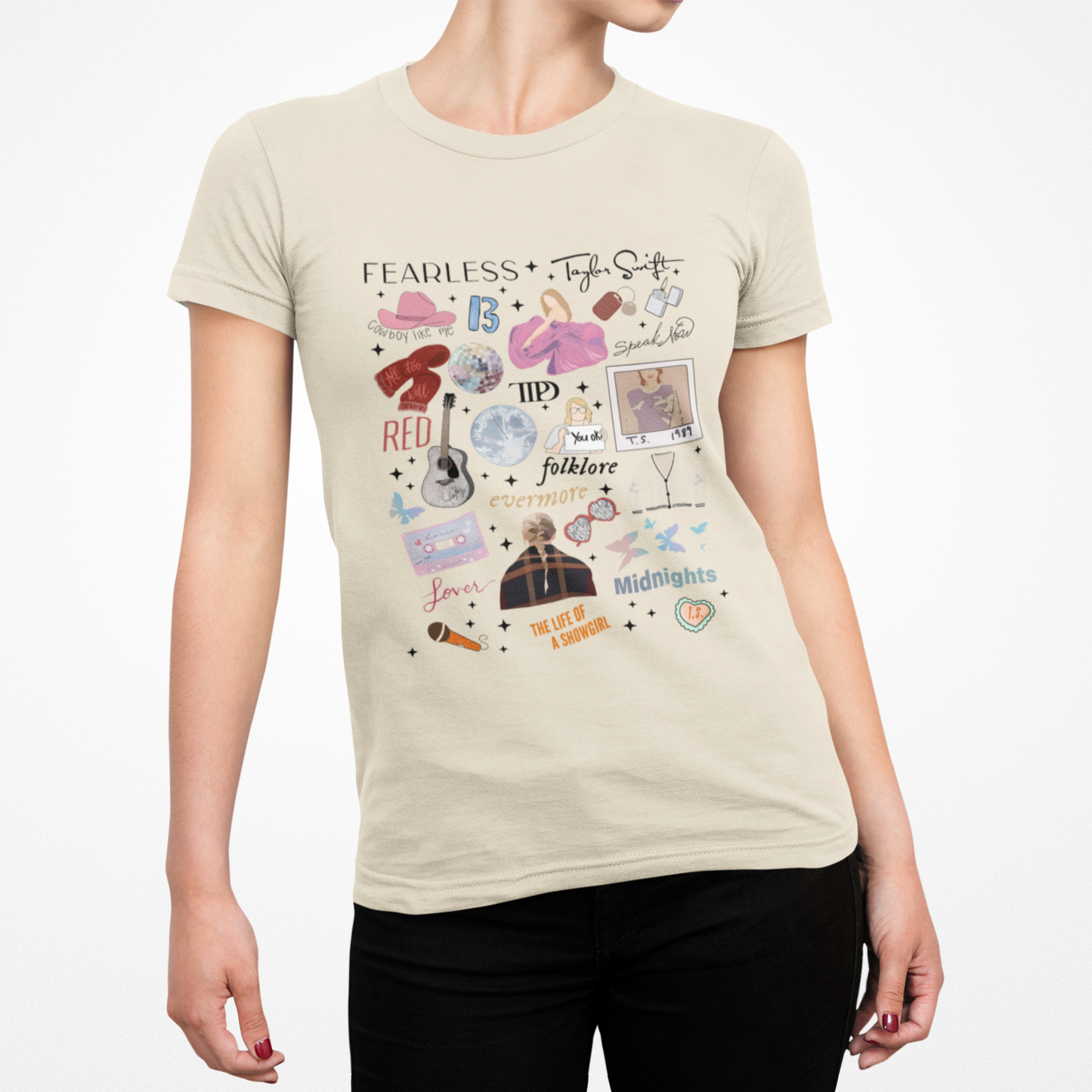 12 Albums Illustrated Tshirt