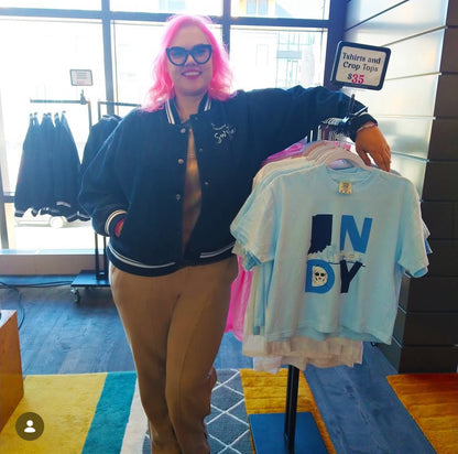 Eras Tour INDY Boxy Crop Top