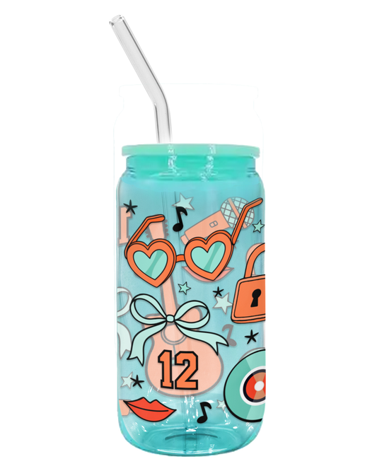 Life of a Showgirl Glass Tumbler - Mint