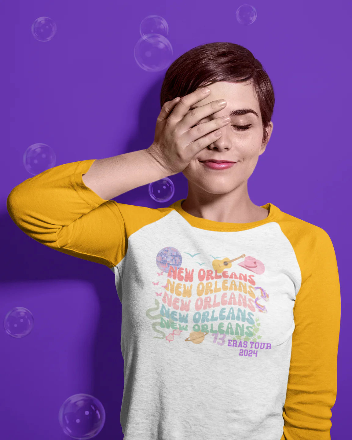 Eras Tour NOLA Baseball T