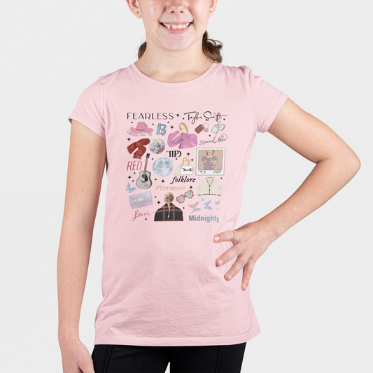 Eleven Albums Illustrated - Youth T-Shirt