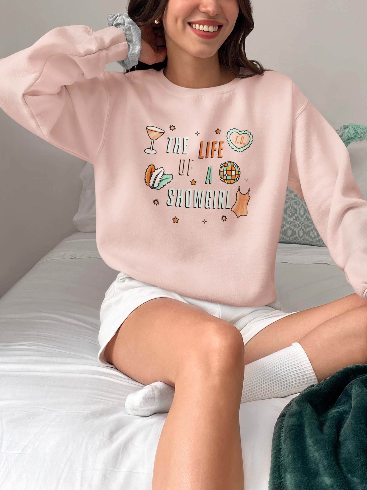 Life of a Showgirl Illustrated Sweatshirt