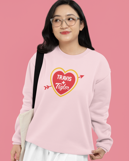 Travis and Taylor Valentine's Sweatshirt