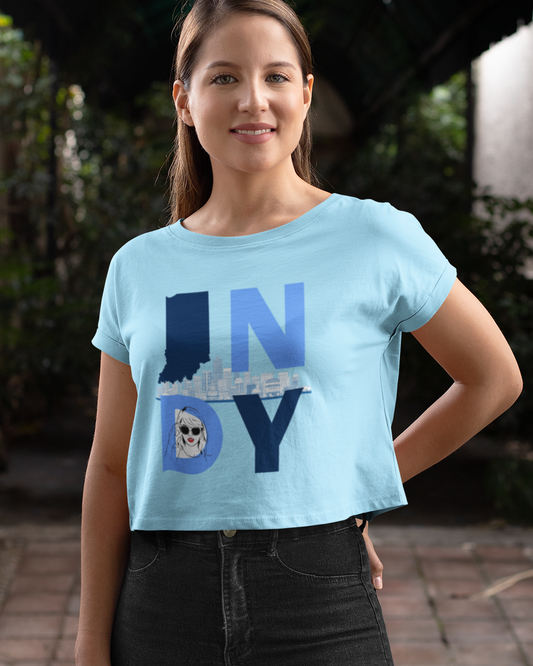 Eras Tour INDY Boxy Crop Top