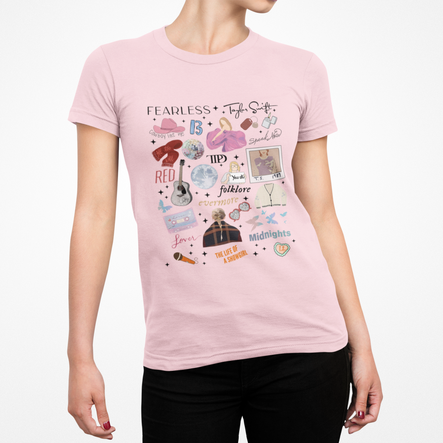 12 Albums Illustrated Tshirt